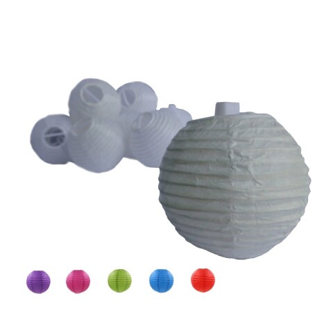 OUTLET Pantalla de papel 10 pcs 5 colores Outlet Pantalla De Papel 10 Pcs 5 Colores