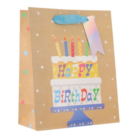 Bolsa Top Mediana Happy Birthday Torta