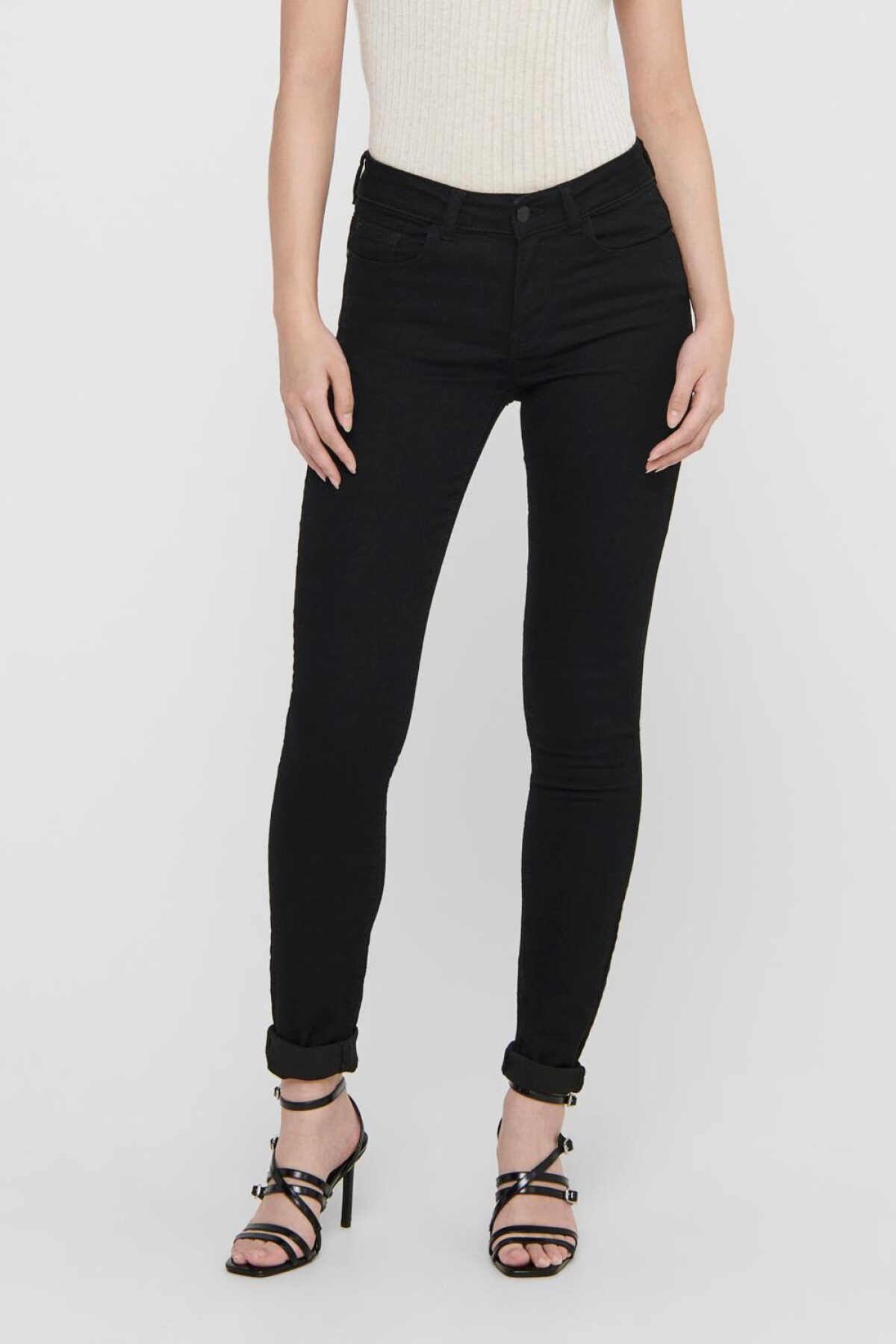 Jean Newnikki Skinny Fit Black Denim