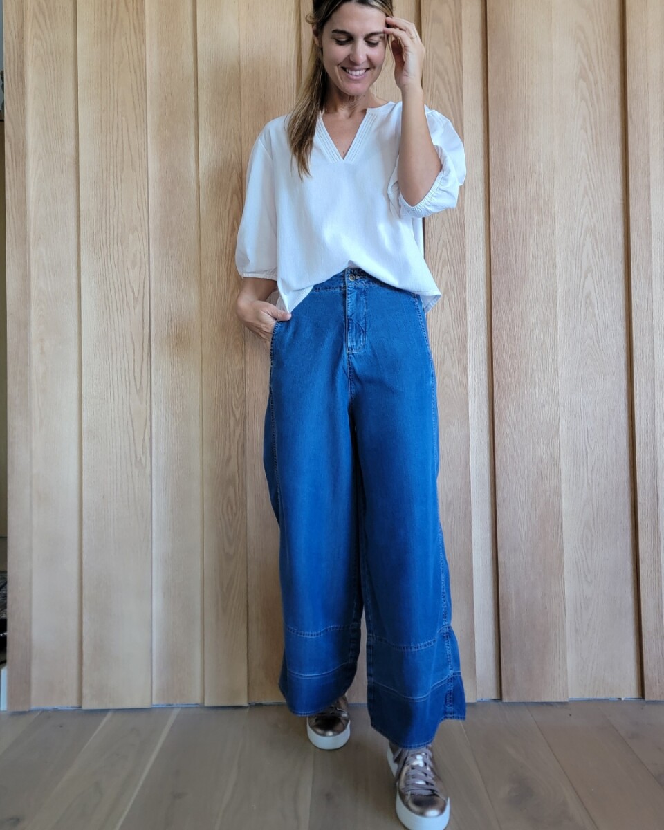 Pantalón Tomillo - Denim Azul 
