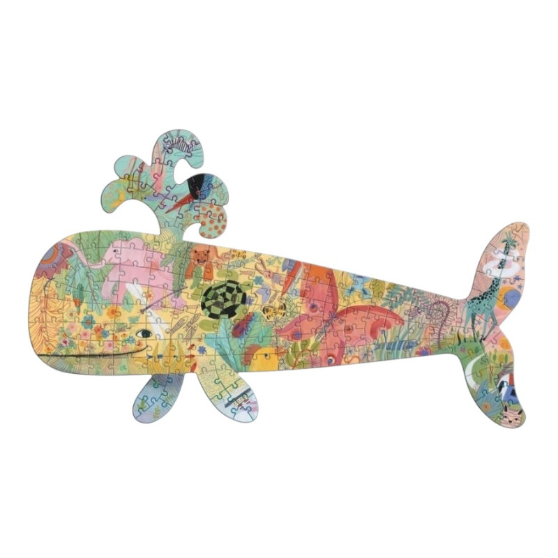 Puzzle Silueta Ballena 150 Pzs Djeco Puzzle Silueta Ballena 150 Pzs Djeco