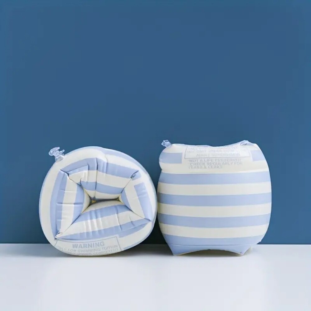Alitas flotadores para niños striped rayada lila