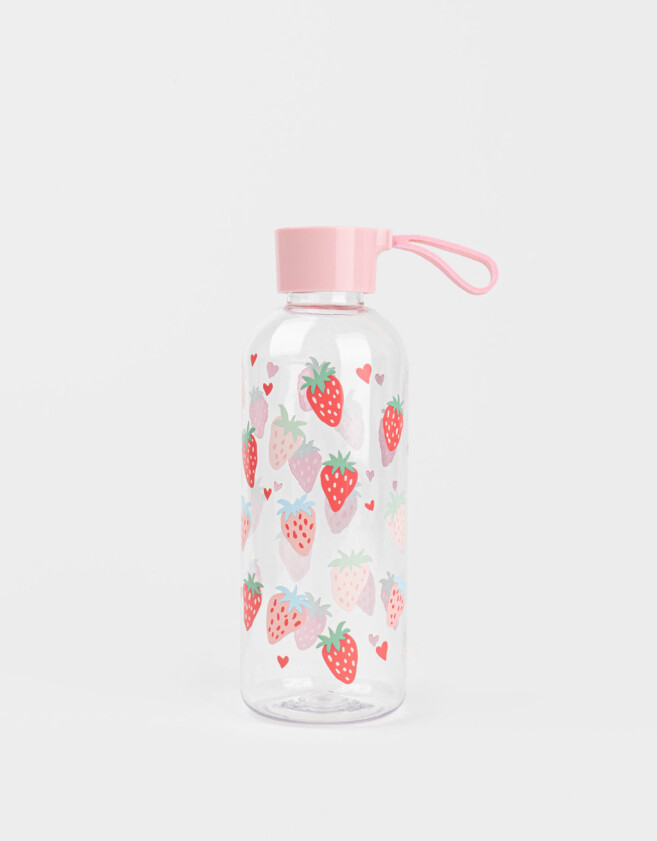 Accesorios Cocina Estampados Botella Con Frutillas "berry" - Combinacion Multicolor