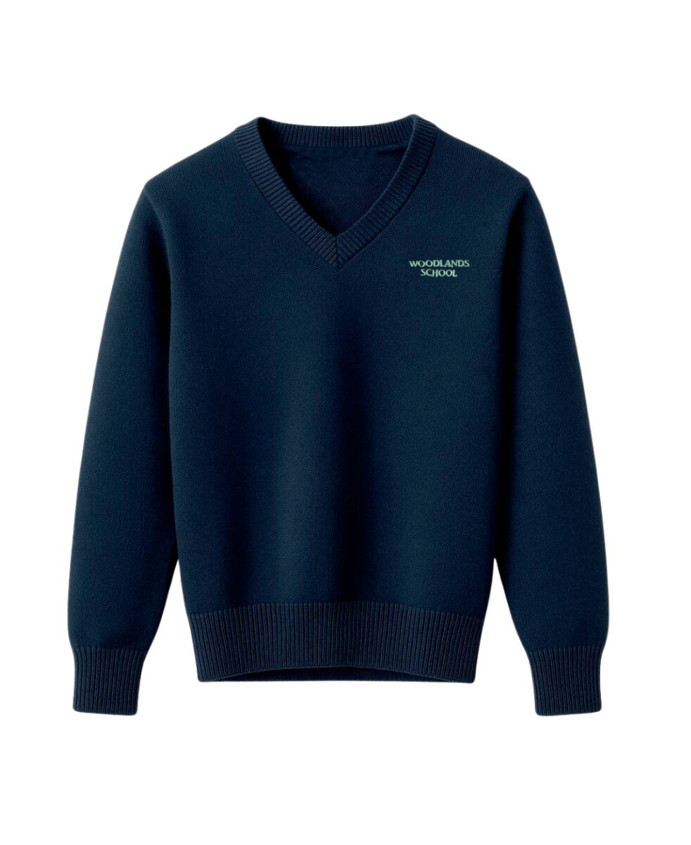 Sweater escote V Woodlands - Navy 