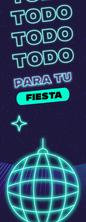 Todo para tu fiesta - Cyber tecno