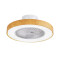 VENTILADOR DE TECHO DETROIT 20W Luminaria LED y Ventilador de Techo con Control Remoto CCT Detroit Wood
