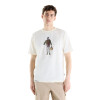 Remera New Balance Varsity Gym Hombre MT6275EOAGA Beige