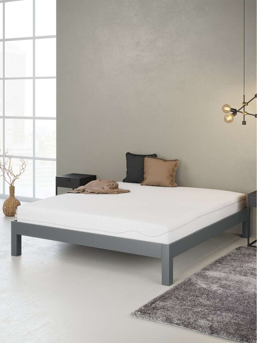Colchon Espuma 180X200 Gold F85 Wellpur - Blanco 