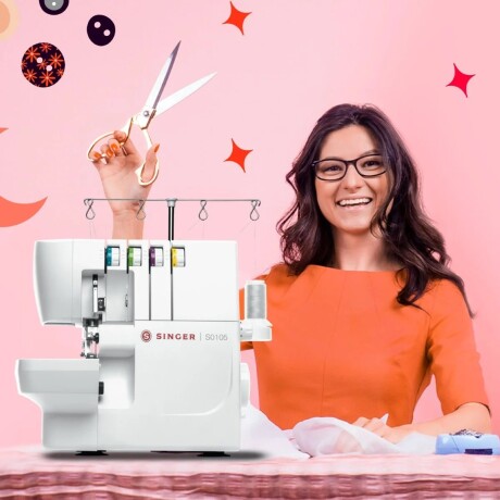 Máquina de Coser Singer Overlock Profesional S-0105 001