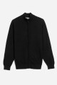 Campera liviana con cierre NEGRO