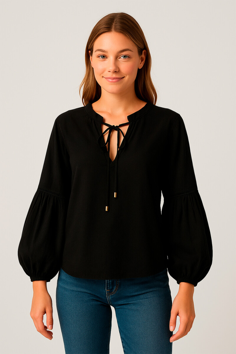 Blusa Bica - Negro 