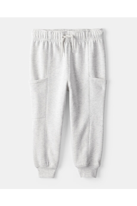 Set dos piezas de algodón, pantalón y buzo estampado Sin color