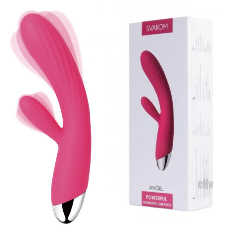 Vibrador Rabbit Flexible Con Calefacción Angel Vibrador Rabbit Flexible Con Calefacción Angel