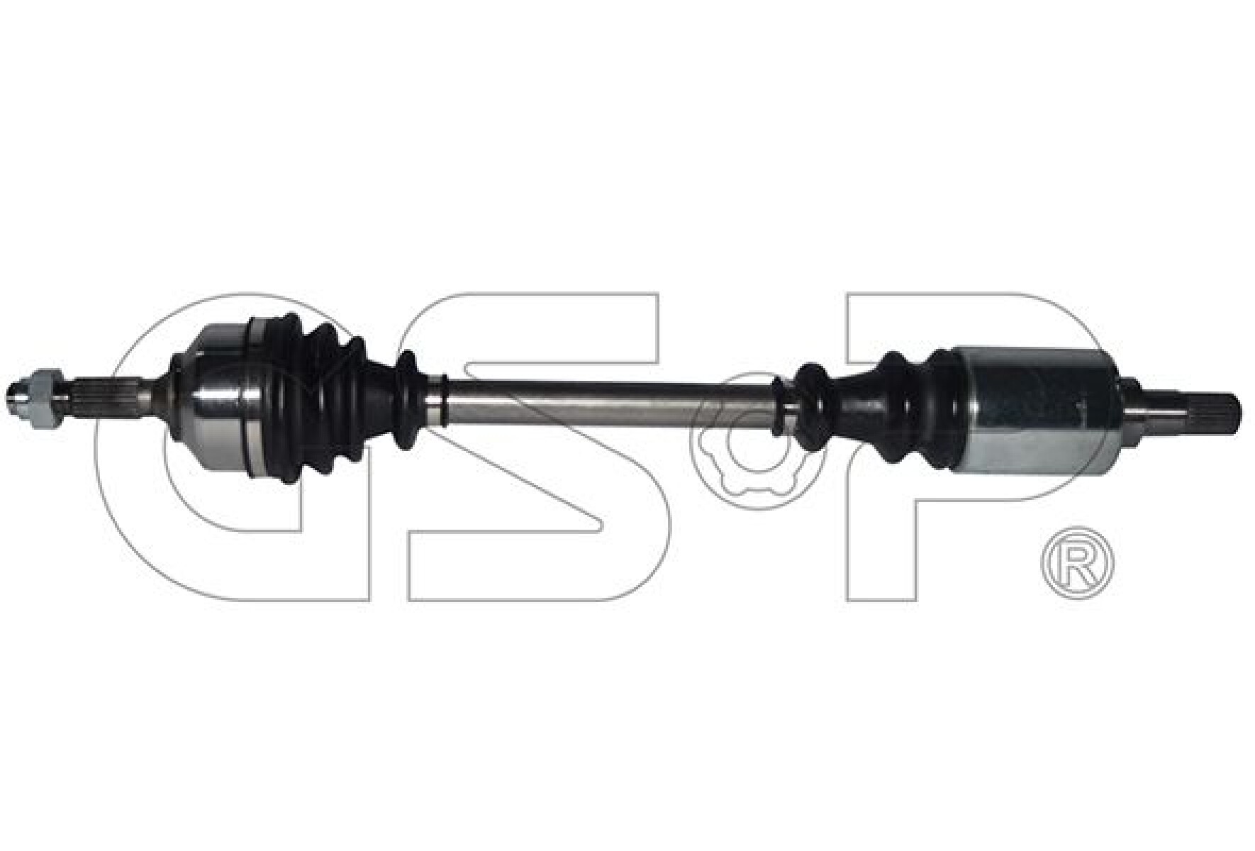 SEMIEJES CITROEN - PEUGEOT C3 1.4N IZQ. (21-22-643) GSP 
