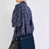Bandolera Lily en gomato Azul