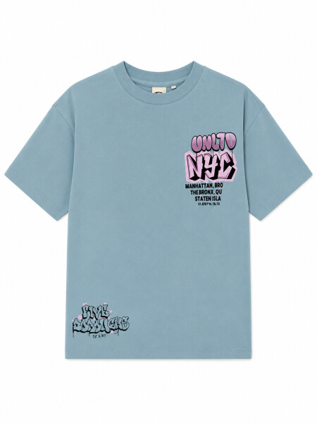 REMERA NICOLAU FADE AZUL PIEDRA