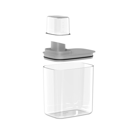 DISPENSADOR LIMPIEZA POLIESTIRENO GRIS FLOW