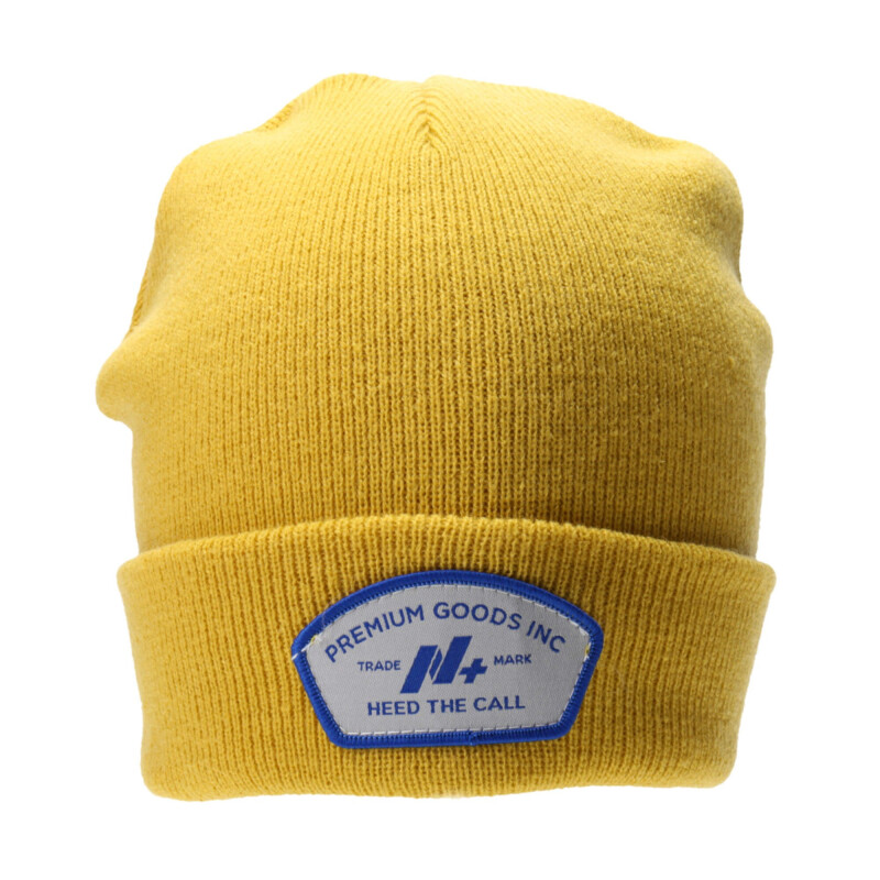 Gorro N+ Parche Amarillo
