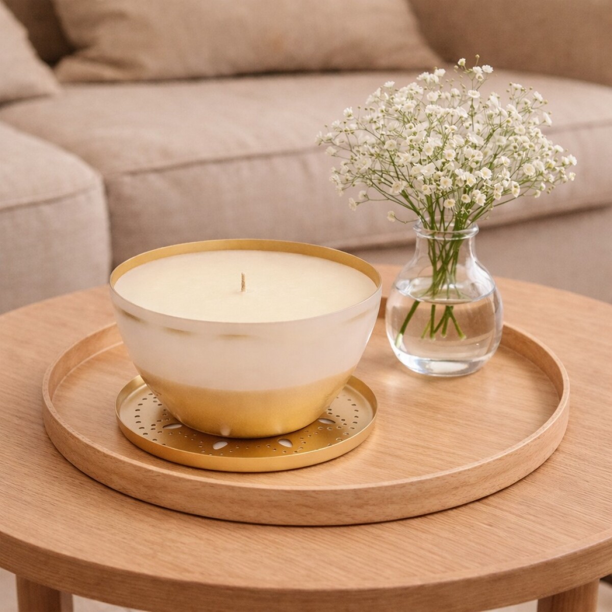 Vela Decorativa Aromática 