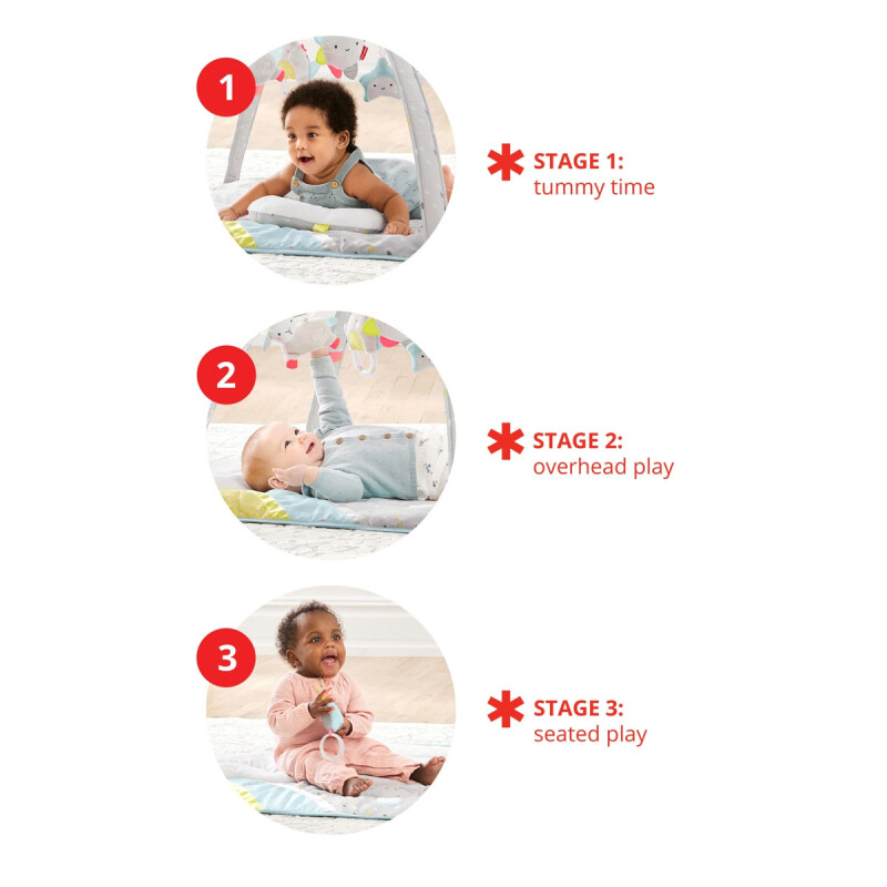 Gimnasio Bebé Nube Plateada Skip Hop Gimnasio Bebé Nube Plateada Skip Hop