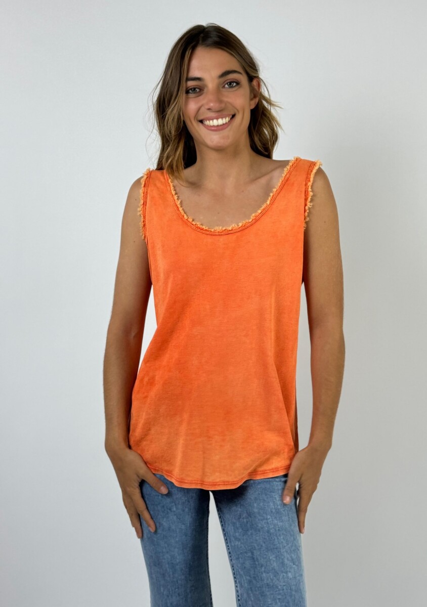 MUSCULOSA TRIANA - NARANJA 