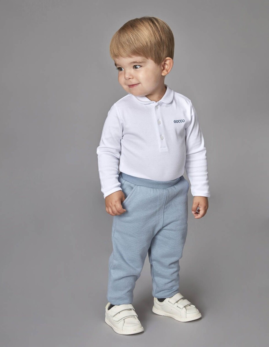 Pantalon De Chandal - Azul Viejo 