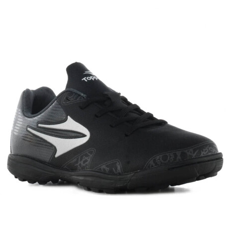 Topper Calzado De Fútbol 5 Championes Niños Original Gris-Negro