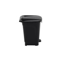 PAPELERA TACHO BASURA TRAMONTINA T-FORCE 25LTS NEGRO