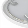 Espejo Vertical Lumax Moddy Marco Ovalado y Luz Led 50x70cm Blanco