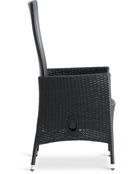 Silla reclinable SKIVE negro Silla reclinable SKIVE negro
