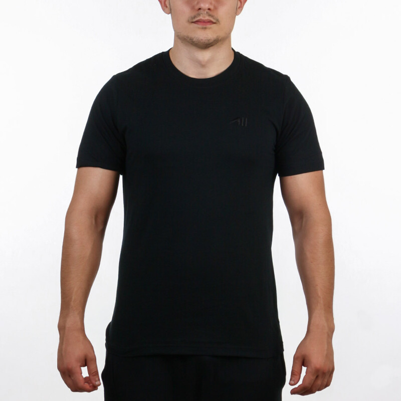 Austral Men's Neck T-shirt - Black Negro-negro