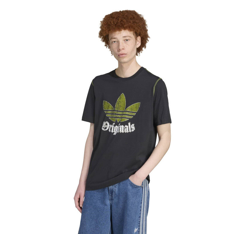 Remera Adidas GRFX TEE de Hombre - JY2761 Negro