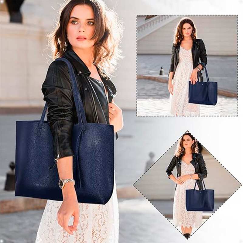 Bolso Cartera de Hombro Azul