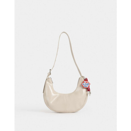 Bandolera Maxi Hobo Blanco Crudo