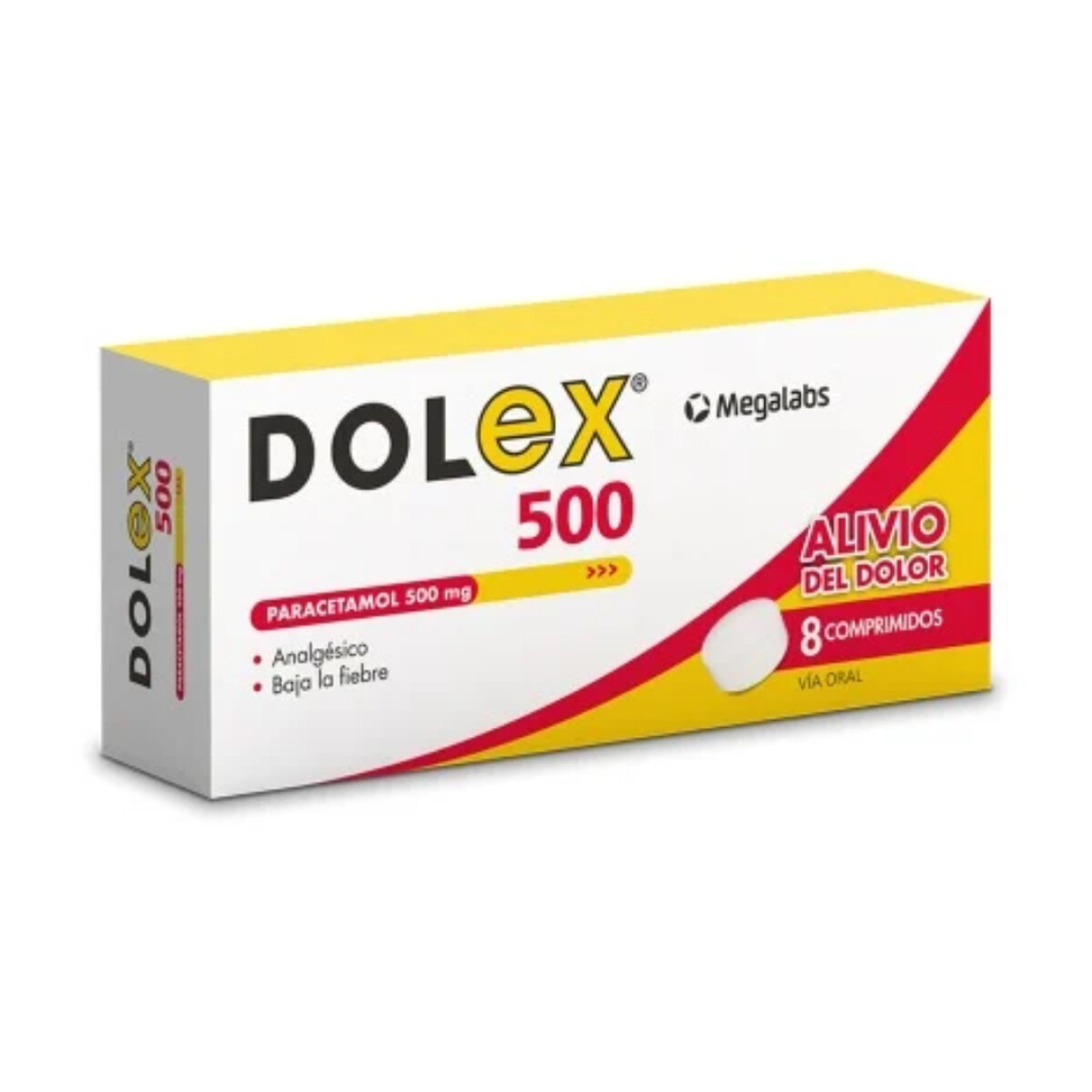 Dolex 500 mg 8 Comprimidos 