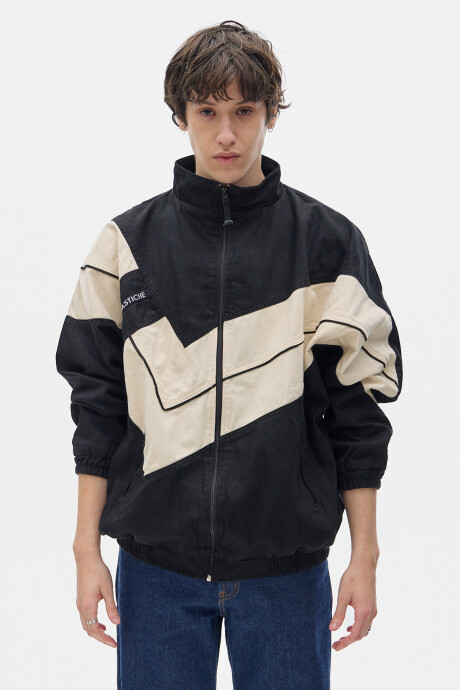 Campera Olímpica Denim Solid Black