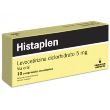 Histaplen 5 mg x 10 comprimidos Histaplen 5 mg x 10 comprimidos