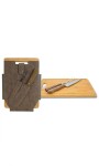 SET PARRILLERO CORRIEDALE TABACO