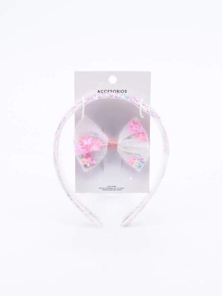 SET VINCHA Y BROCHE VARIANTE 1