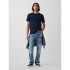 SS PKT T ORGANIC TAPESTRY NAVY
