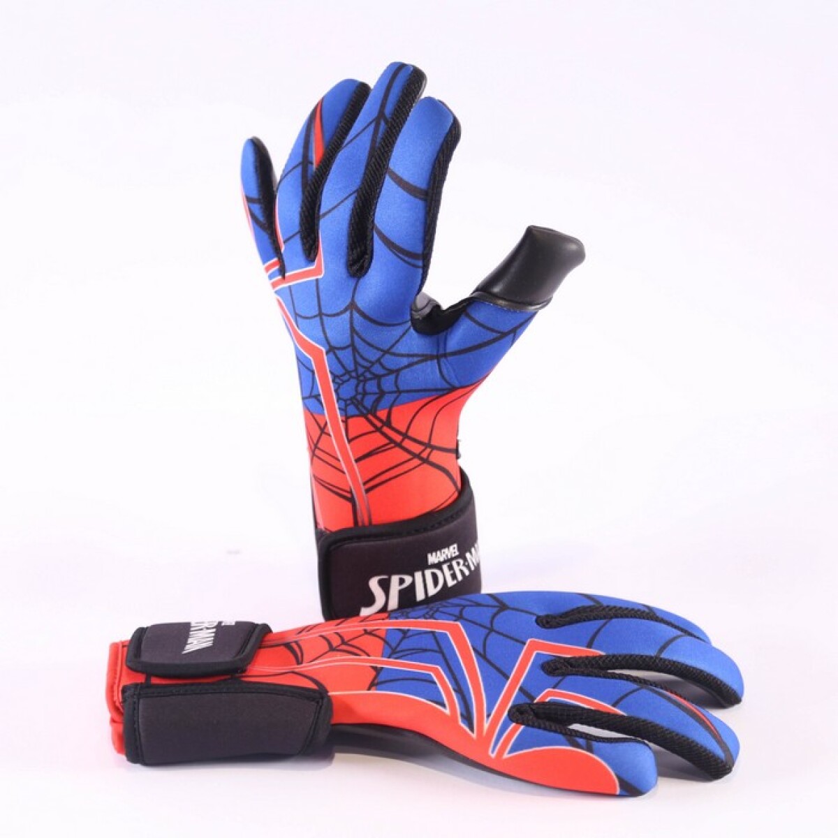 Guantes Marvel de Fútbol Spiderman de Niños - SPTASS23018 - Azul 