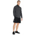 UA Tech Woven Wordmark Short-GRY BLK-001