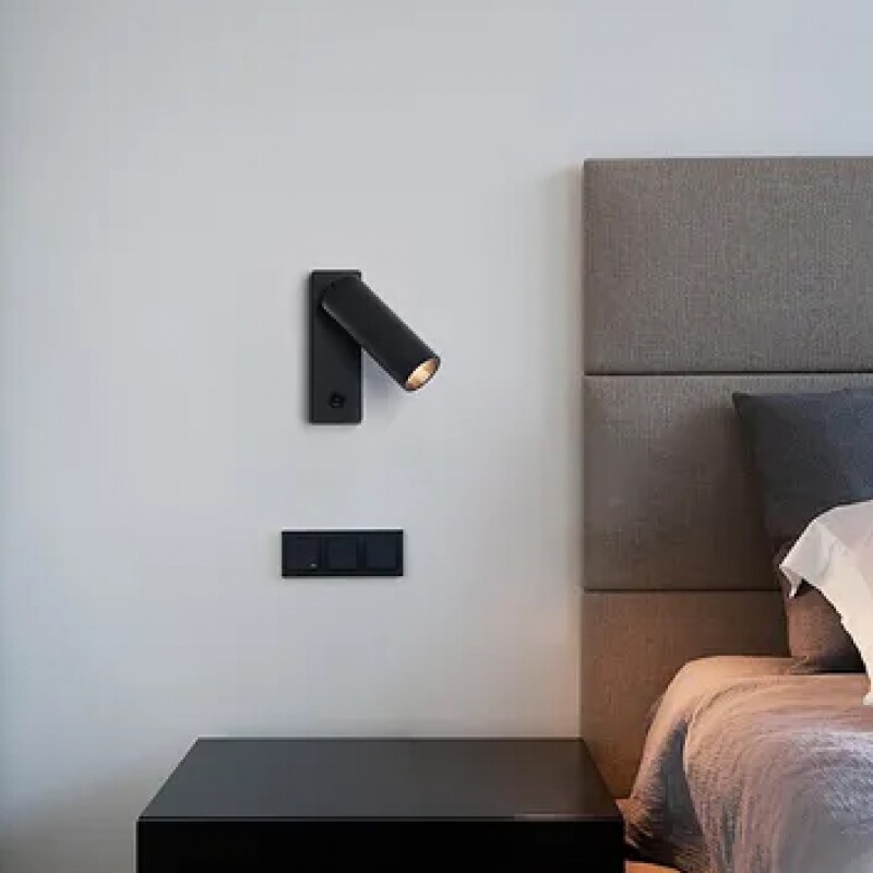 NANO ARTEFACTO DE PARED MADISON ORIENTABLE Nano Artefacto De Pared Madison Orientable Negro