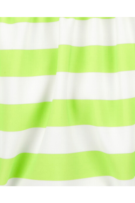 Malla de baño una pieza con protección UPF 50+ diseño a rayas Sin color