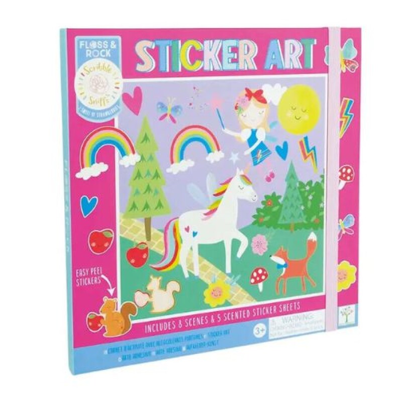 Libro de stickers Floss y Rock - Fantasia Libro De Stickers Floss Y Rock - Fantasia