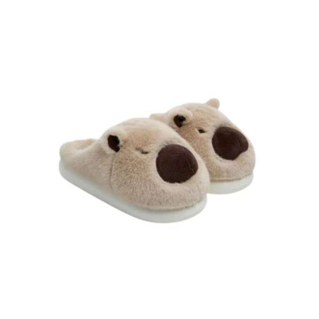 Pantuflas Carpincho Blanco