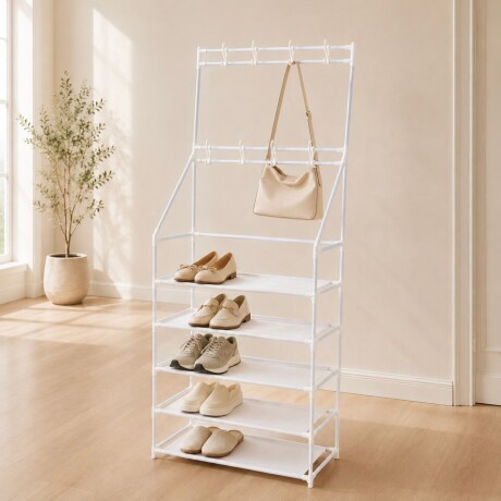 Zapatero Perchero Organizador Armario 5 Niveles Zapatero Perchero Organizador Armario 5 Niveles