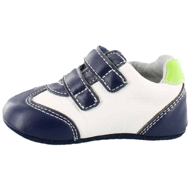 Championes de Niños Croco Kids Casual Blanco - Verde