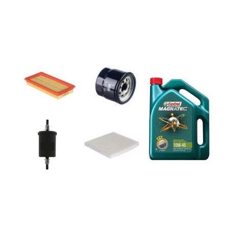 KIT DE FILTROS Y ACEITE 10W40 CASTROL Kit De Filtros Y Aceite 10w40 Castrol
