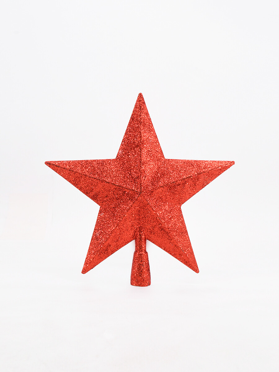 PUNTERO PLATEADO ESTRELLA - ROJO 